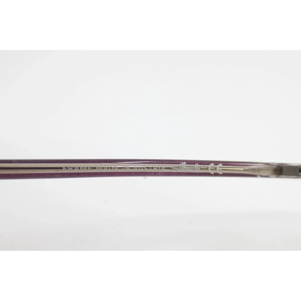 Silhouette M 1555 710 6058 Purple Oval Eyeglasses Frames Austria 50-16-135